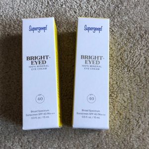 Lowest * 2 Supergoop bright eyed eye cream